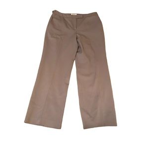 Talbots Khaki Lightweight Wool Career Pants